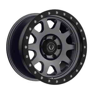 Blackhorn Offroad – BH02 – Gunmetal – 17″x9″ -12mm – All weather Wheels – BH0217090M125127G
